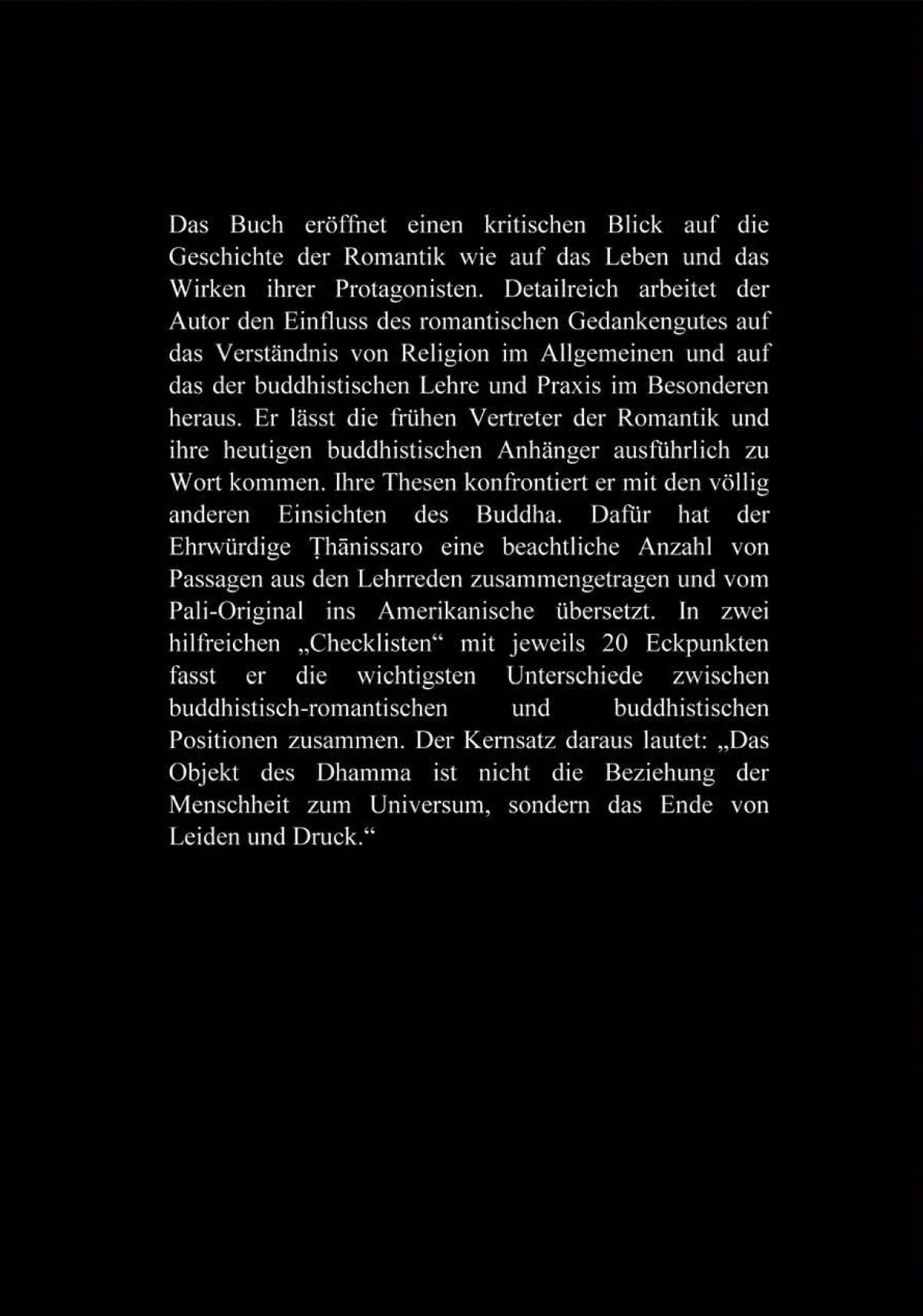 Buddhistische Romantik