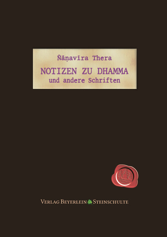 Notizen Zu Dhamma