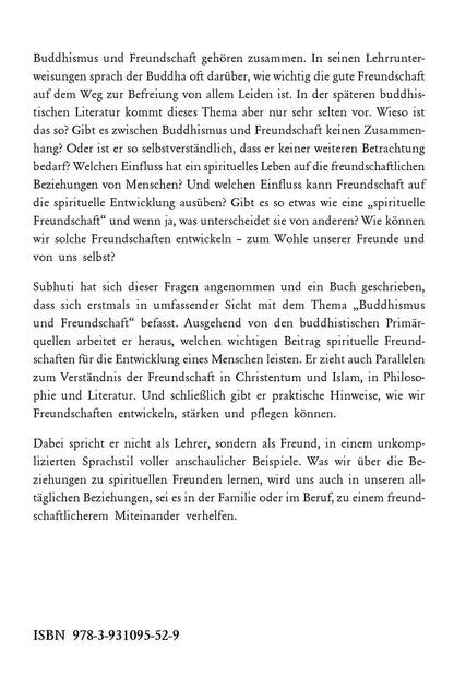 Buddhismus und Freundschaft