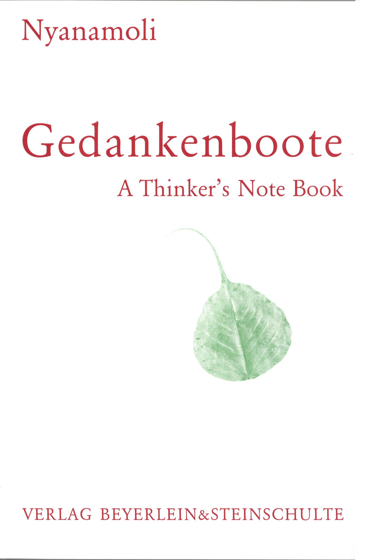 Gedankenboote - (a thinker’s notebook)