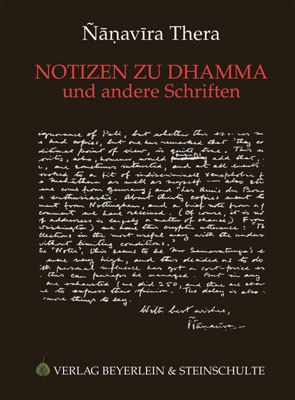 Notizen Zu Dhamma